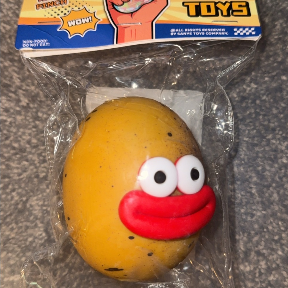 Smushers Potato Smusher Squishy Toy - Brand New